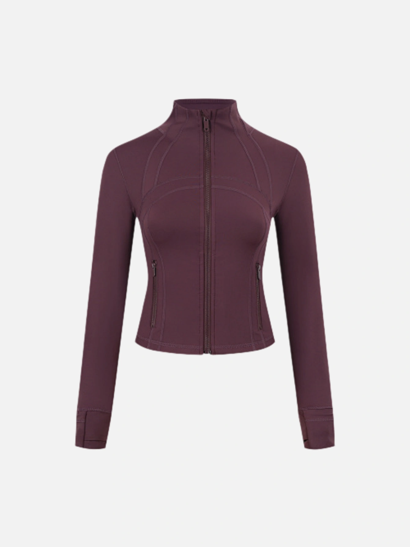 lululemon Cropped High-Neck Zip-Up Jacket - Lulualo