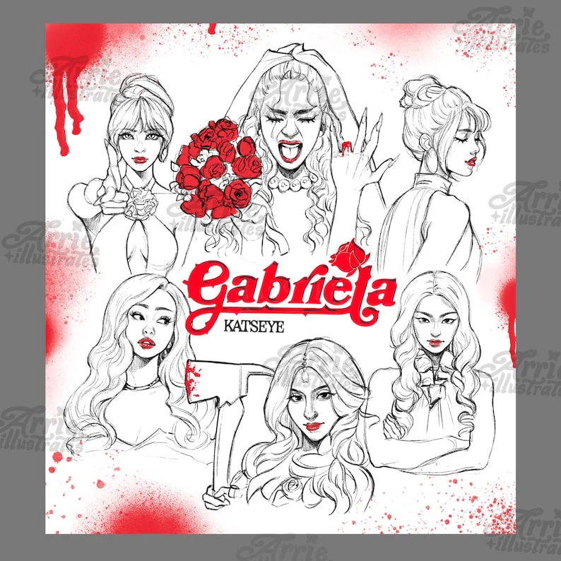 KATSEYE Kpop Art Prints and Stickers for Fans Limited - KATSEYE MERCH​