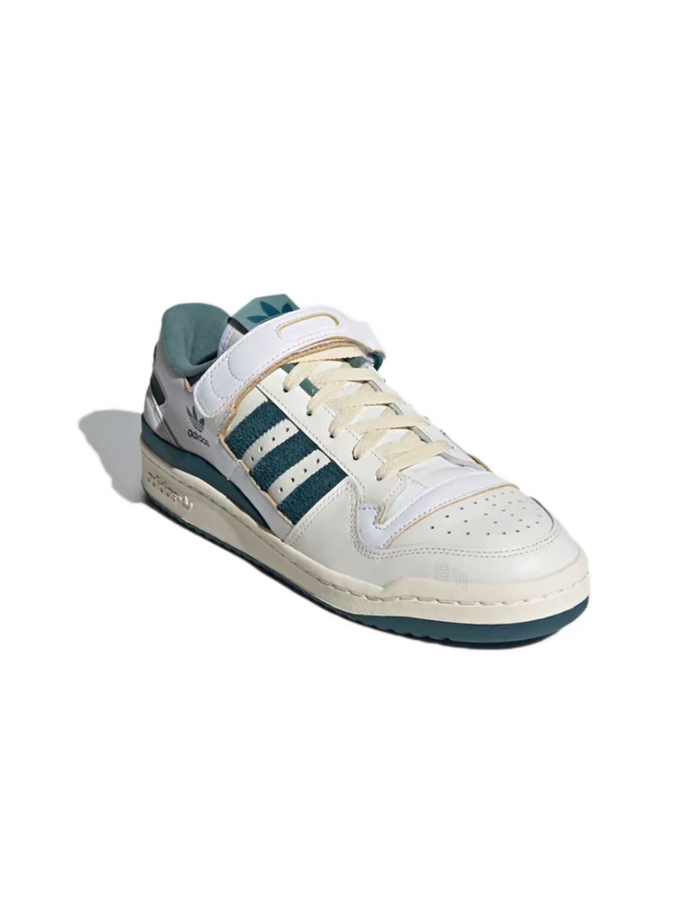 Forum Retro Leather & Suede Low-Top Sneakers - Lulualo