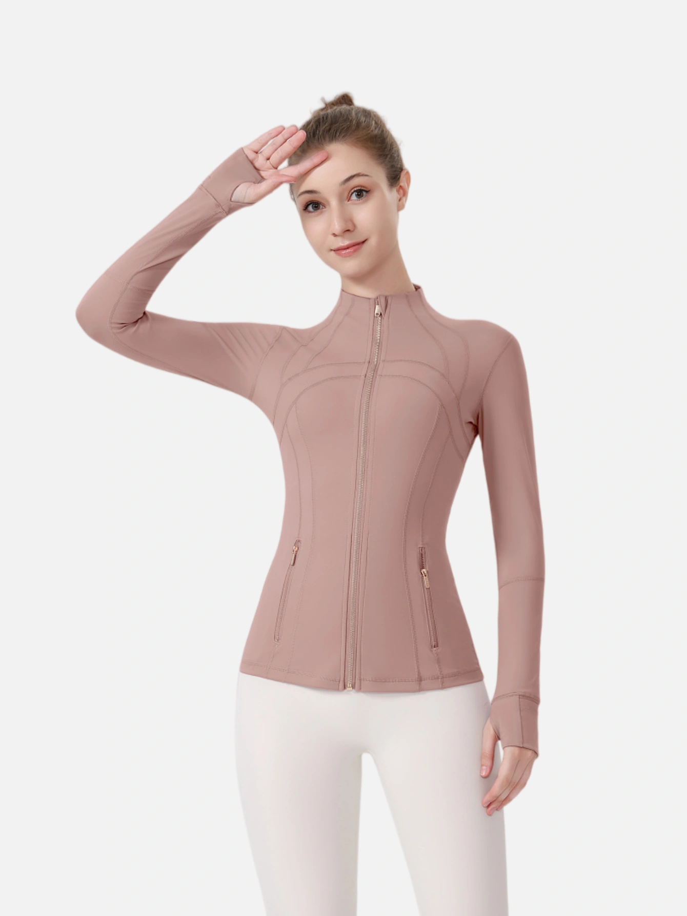 lululemon Slim-Fit Zip-Up Athletic Jacket - Lulualo