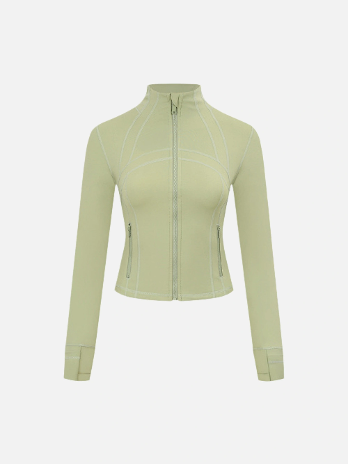 lululemon Cropped High-Neck Zip-Up Jacket - Lulualo