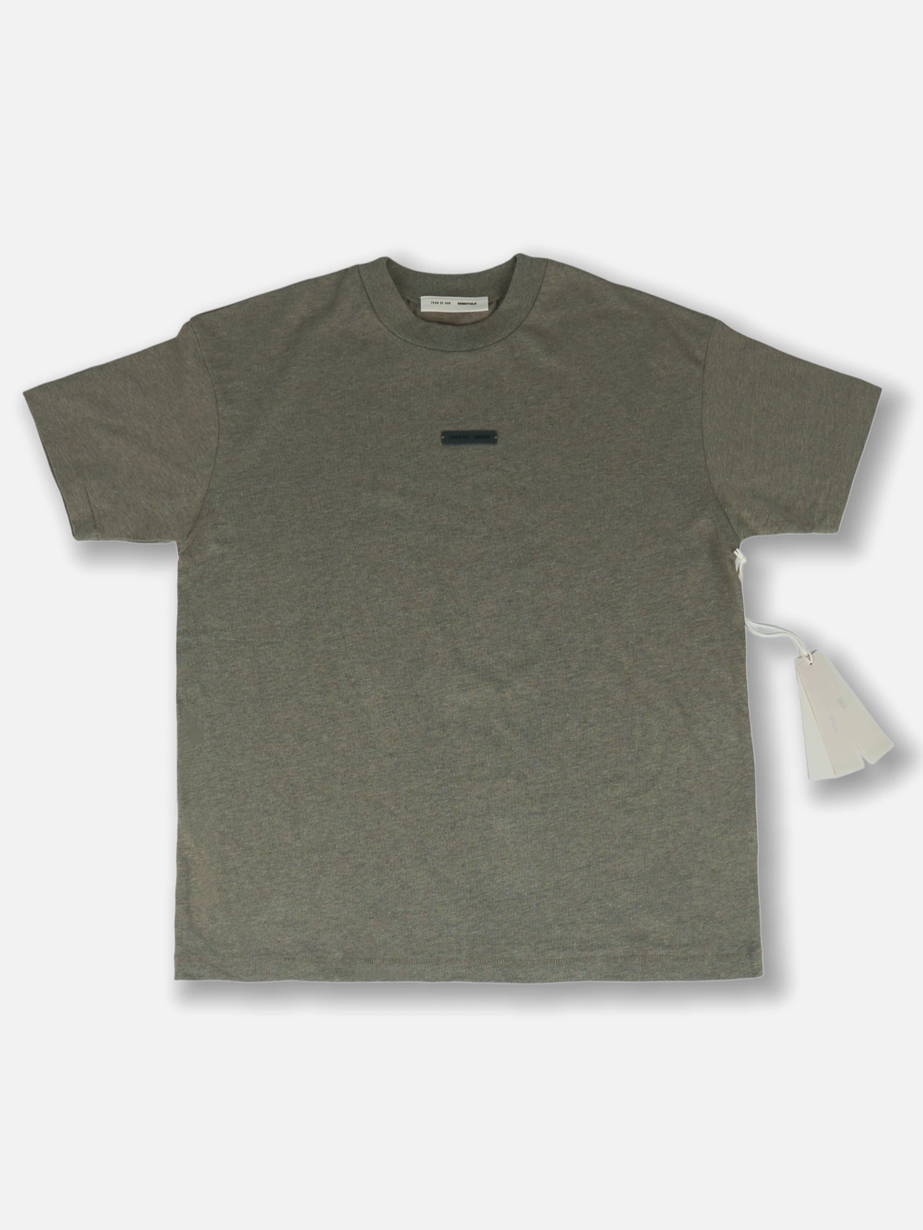 Essentials Relaxed Letter-Print T-Shirt - Lulualo