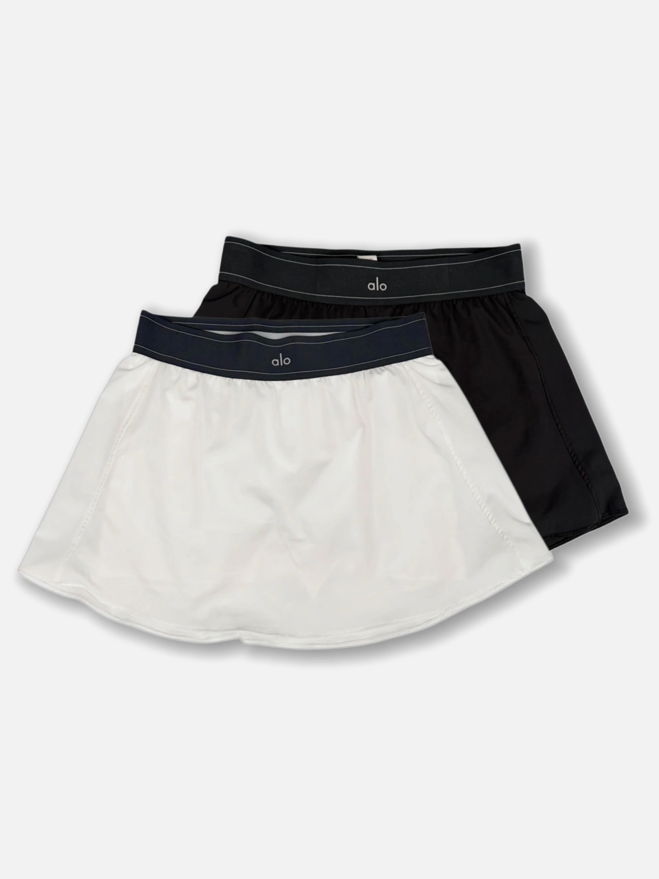 High Waist Tennis Skirt for Women Built-in Shorts Quick Dry Athletic Skort Sport Golf Workout Mini Skirt - Lulualo
