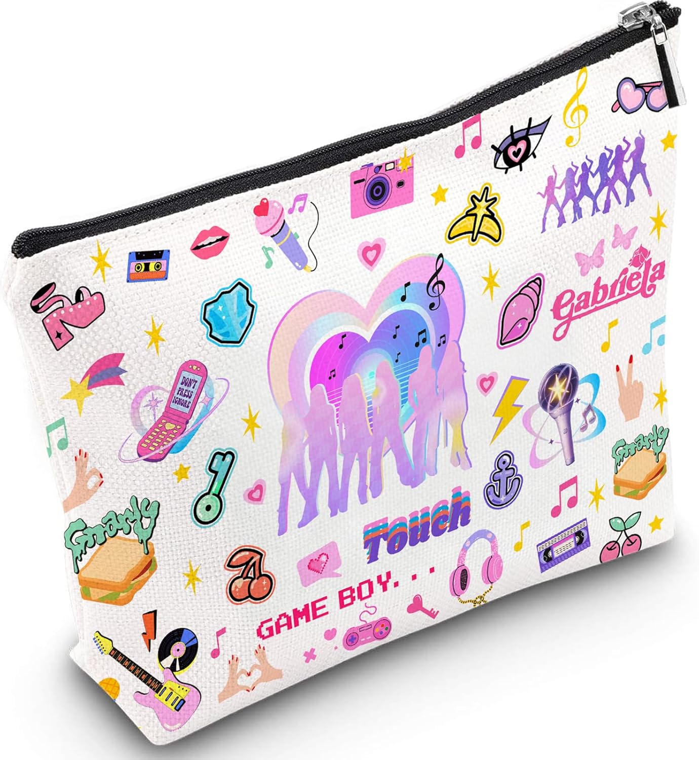 Katsyee Merch Inspired Kpop Makeup Bag For Women Gifts - KATSEYE MERCH​