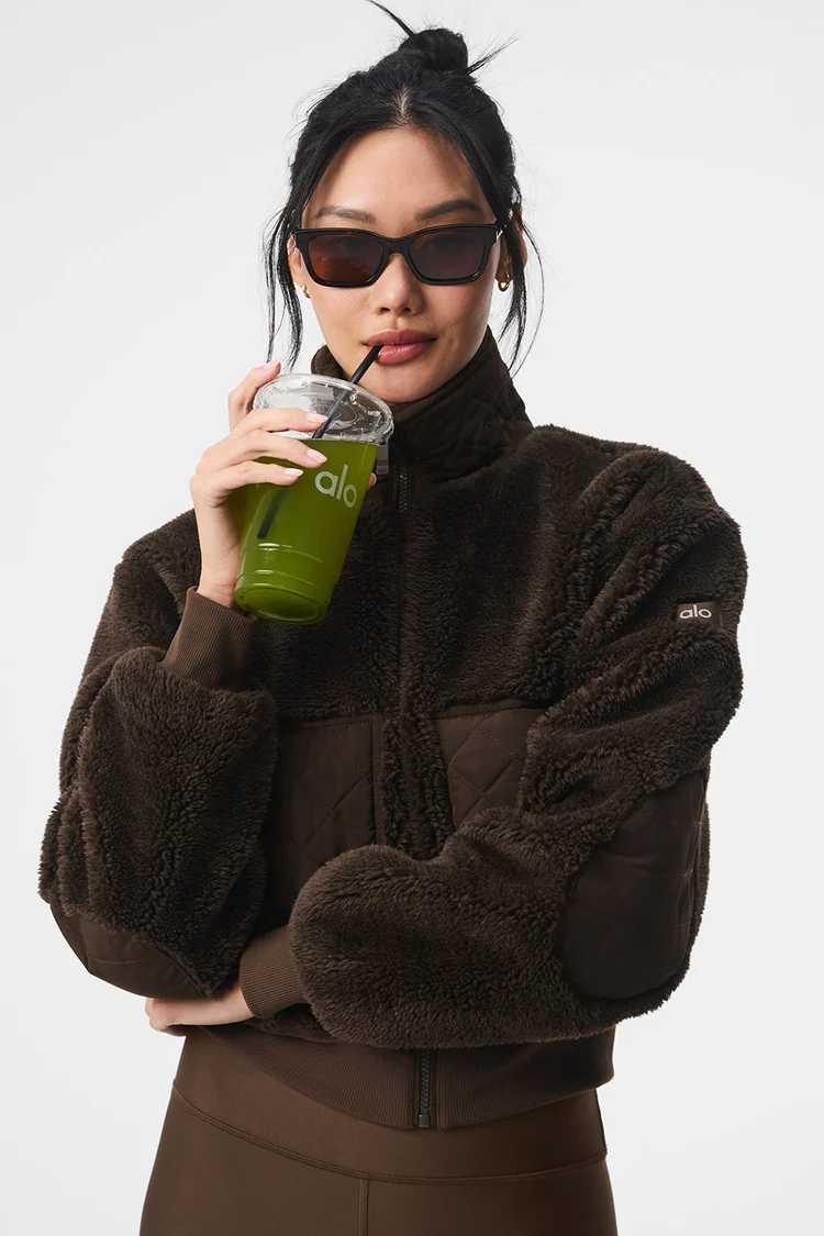Alo Sherpa Edge Bomber Jacket
