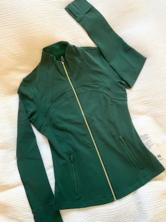[Fast Ship From US Warehouse]High Elastic Full-Zip Athletic Running Yoga Jacket - Lulualo