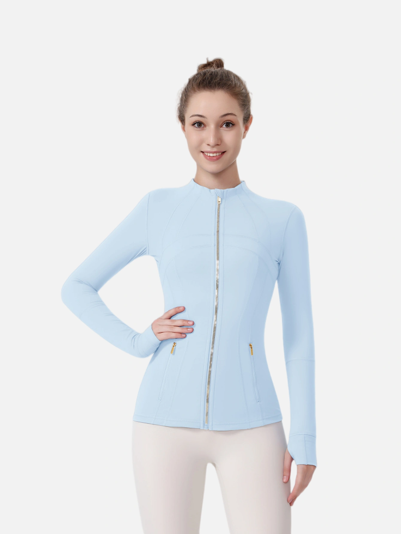 lululemon Slim-Fit Zip-Up Athletic Jacket - Lulualo