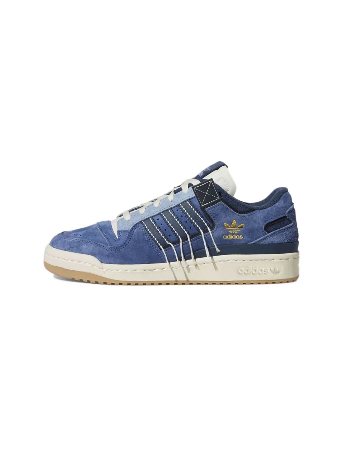Forum Retro Leather & Suede Low-Top Sneakers - Lulualo