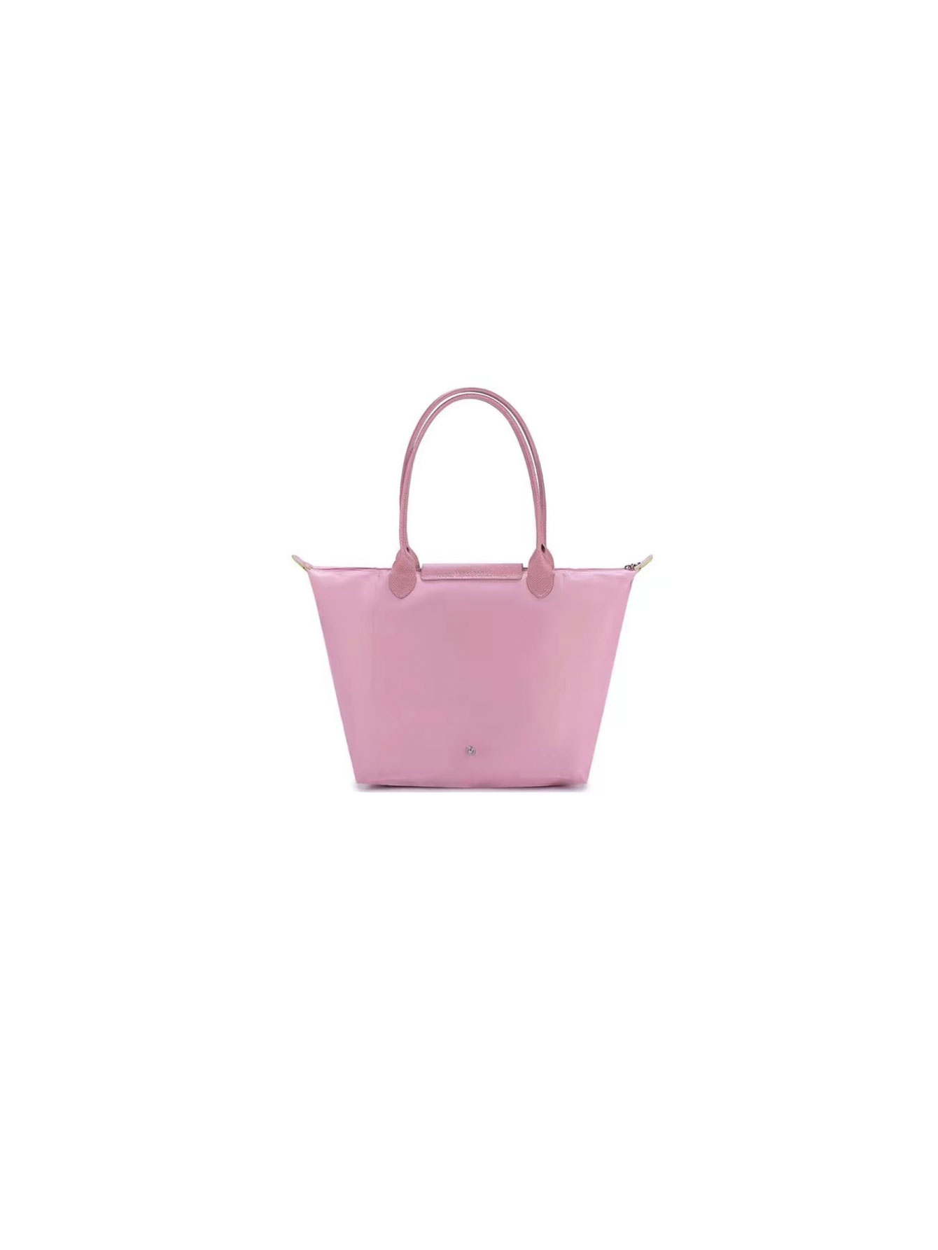 [Fast Ship From US Warehouse]Classic Leather Trim Nylon Tote Handbag - Lulualo