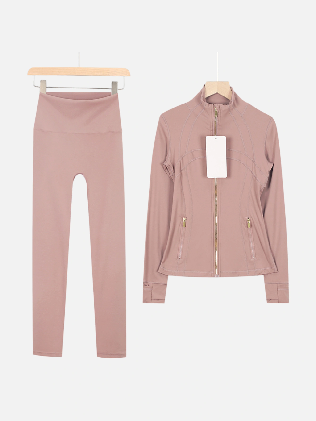 lululemon Zip-Up Jacket & Leggings 2-Piece Set - Lulualo