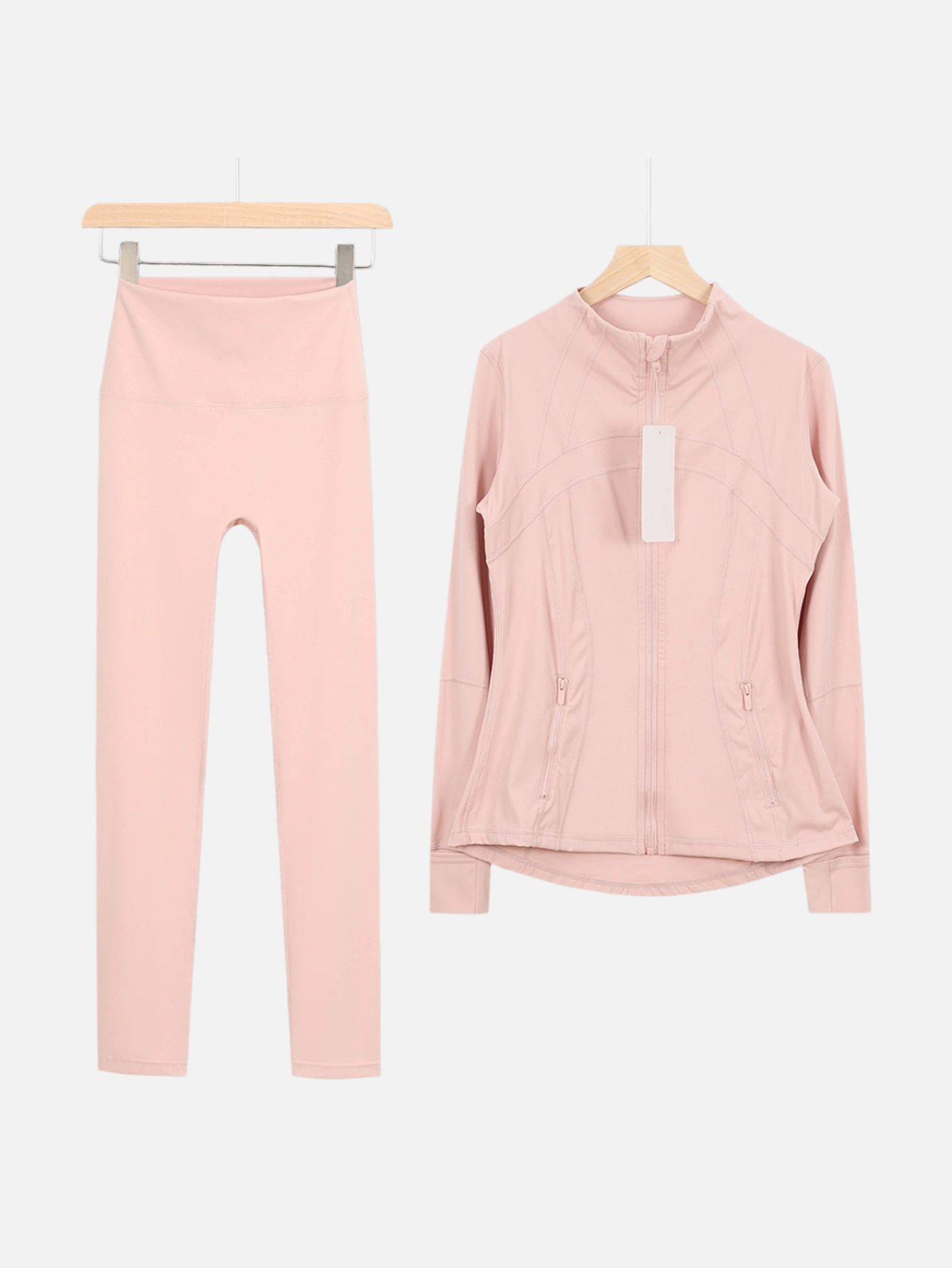 lululemon Zip-Up Jacket & High-Waist Slim Pants 2-Piece Set - Lulualo