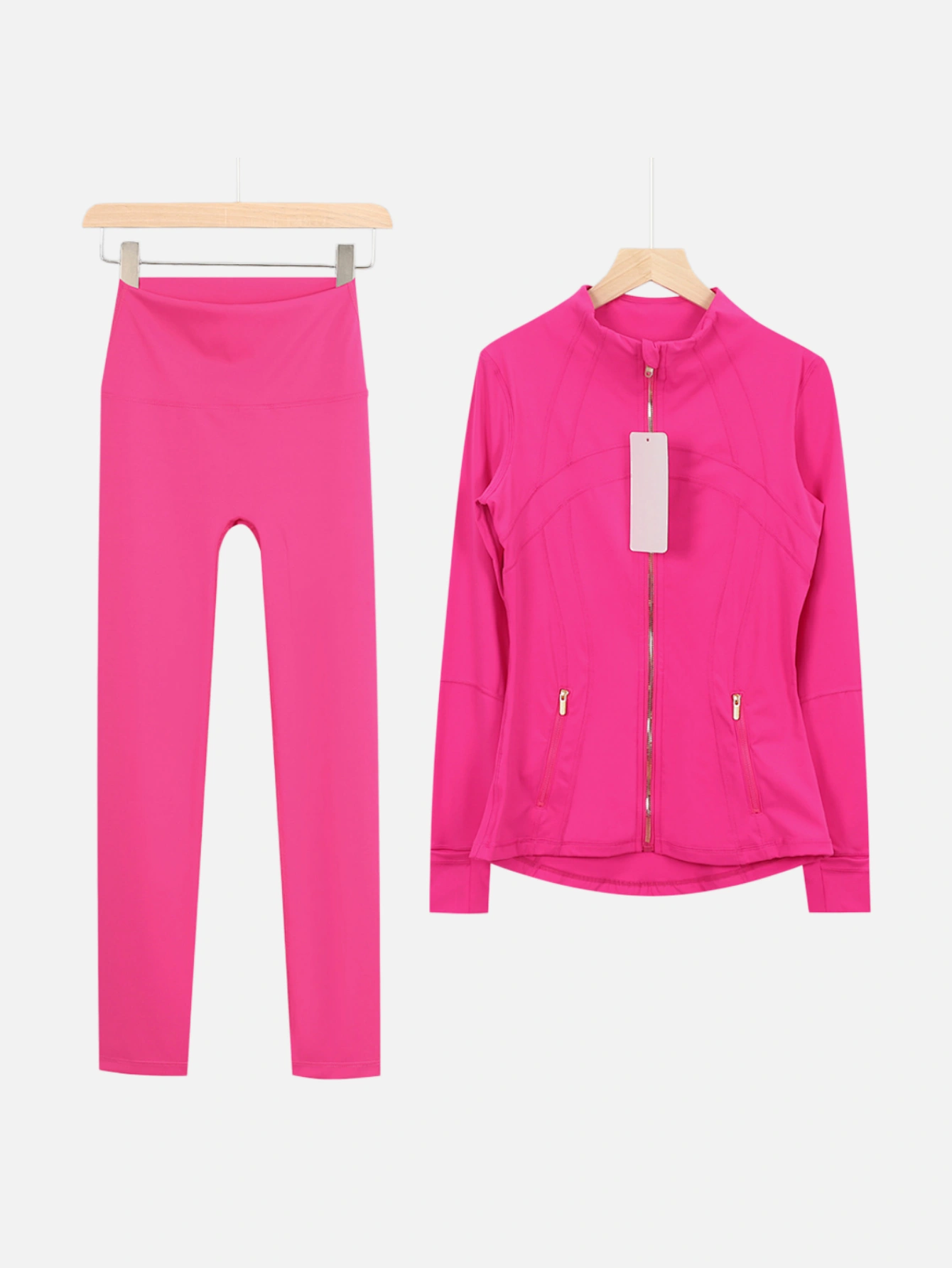lululemon Zip-Up Jacket & Leggings 2-Piece Set - Lulualo