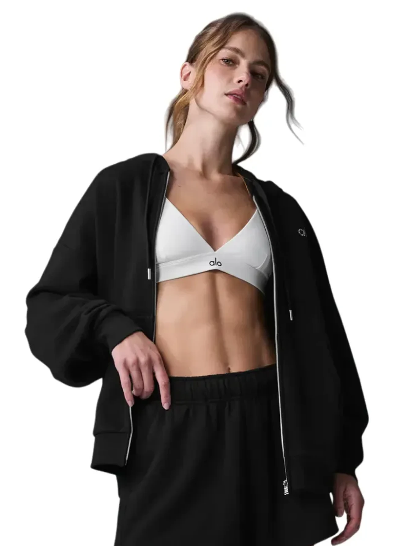 Lululemon Black Full-Zip Hooded Jacket | US Warehouse - Lulualo