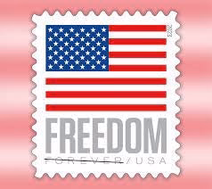 2023 U.S Flag Forever Stamps Roll 100pcs
