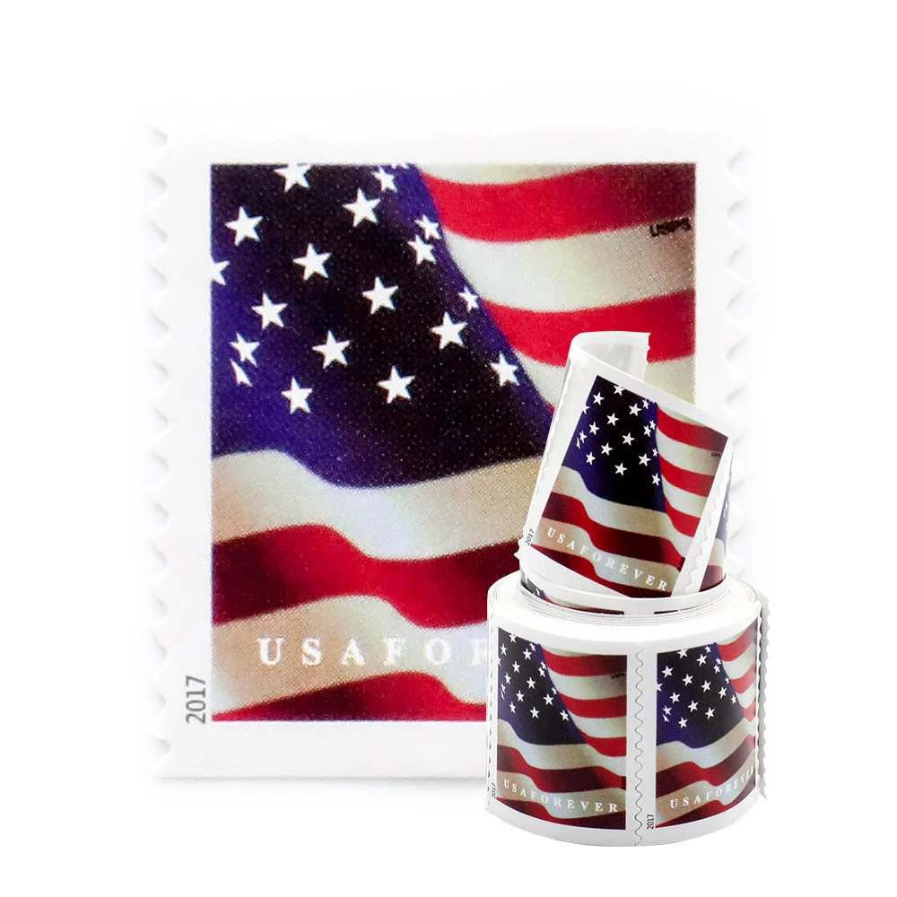 2017 U.S Flag Forever Stamps Roll 100pcs