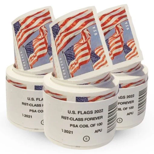 2022 U.S Flag Forever Stamps Roll 1000pcs