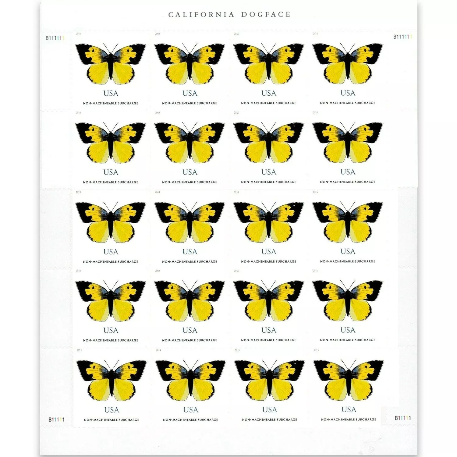 2019 California Dogface Stamps 100pcs/Pack