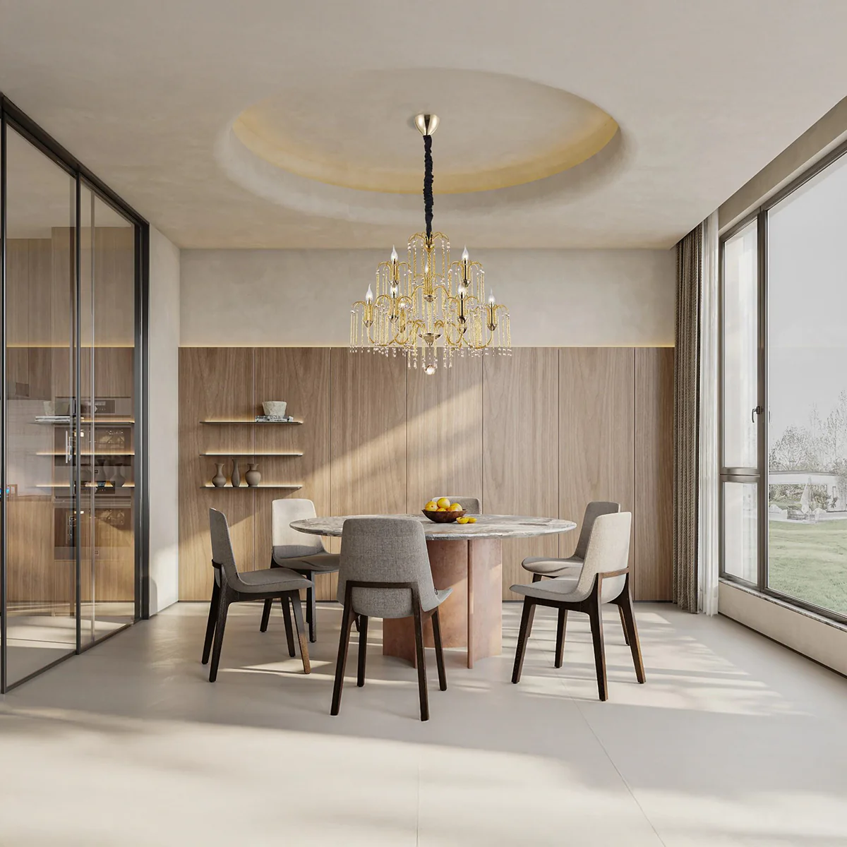 Philips Monarch Suspended Chandelier