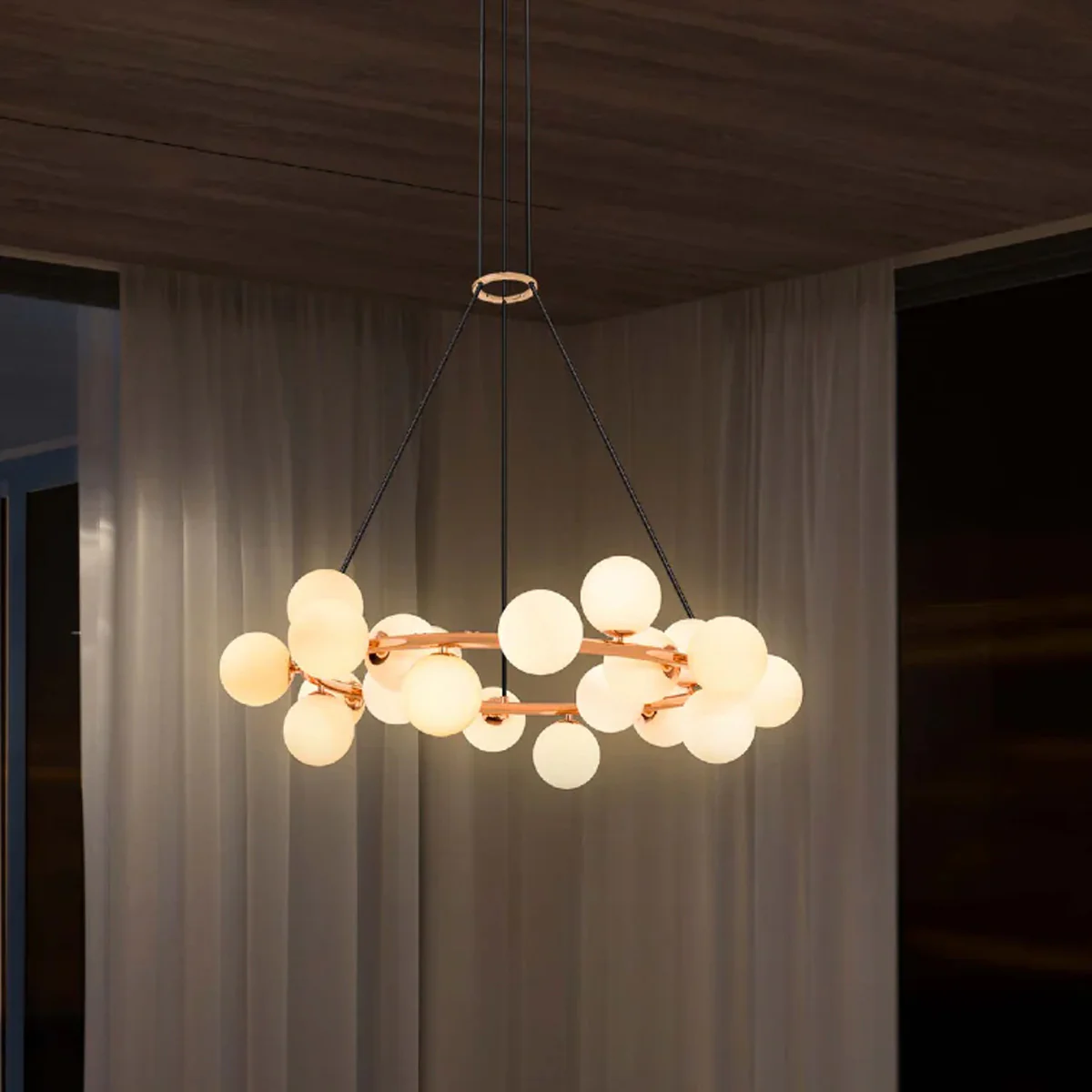 Philips Divine 20 head Chandelier (French Gold)