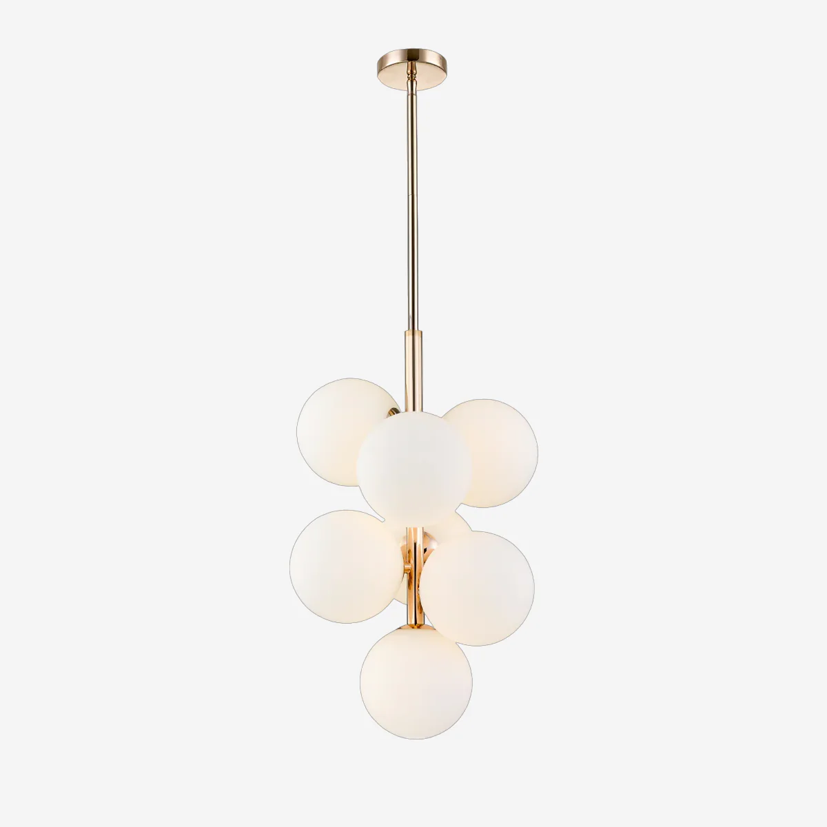 Philips Divine 7 head suspended chandelier (French Gold)