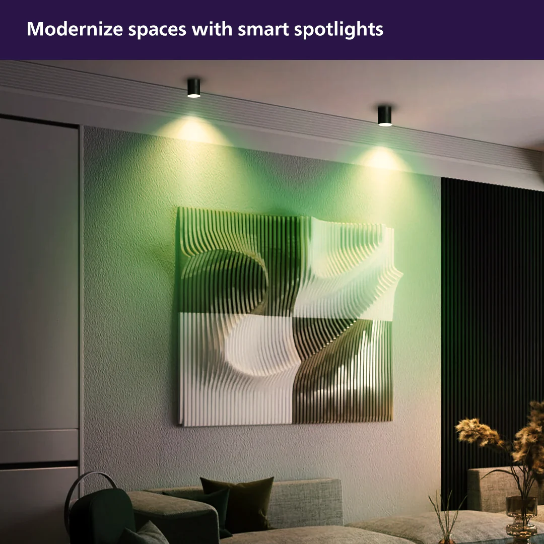 Philips Smart Wi-Fi Surface COB Spot light (Wiz Connected)