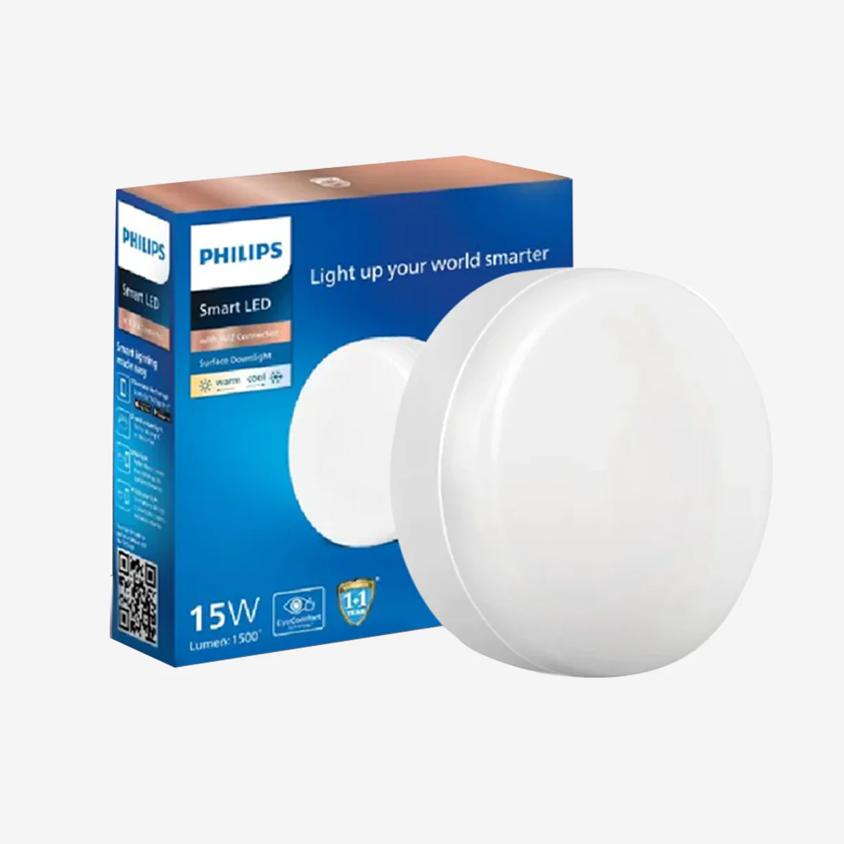 Philips Wiz Rimless Smart Wi-Fi Surface Downlighter (Wiz Connected)