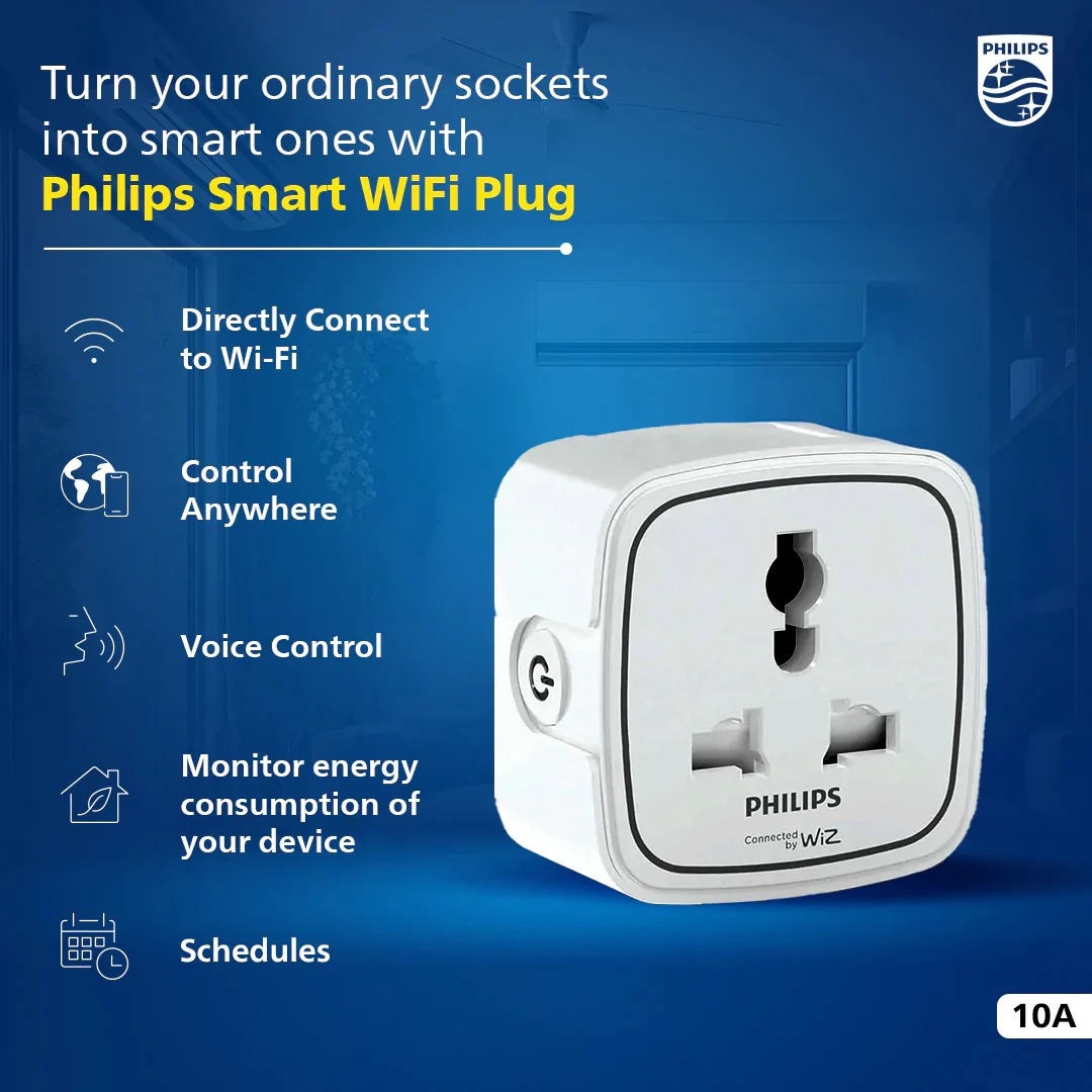 Philips Smart Wi-Fi Plug (Wiz Connected)