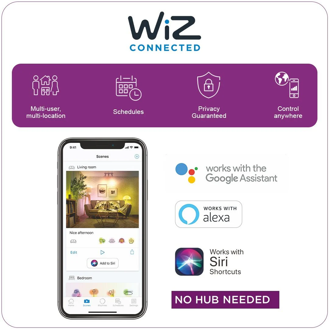 Philips Smart Wi-Fi LED Tube light (Tunable White)