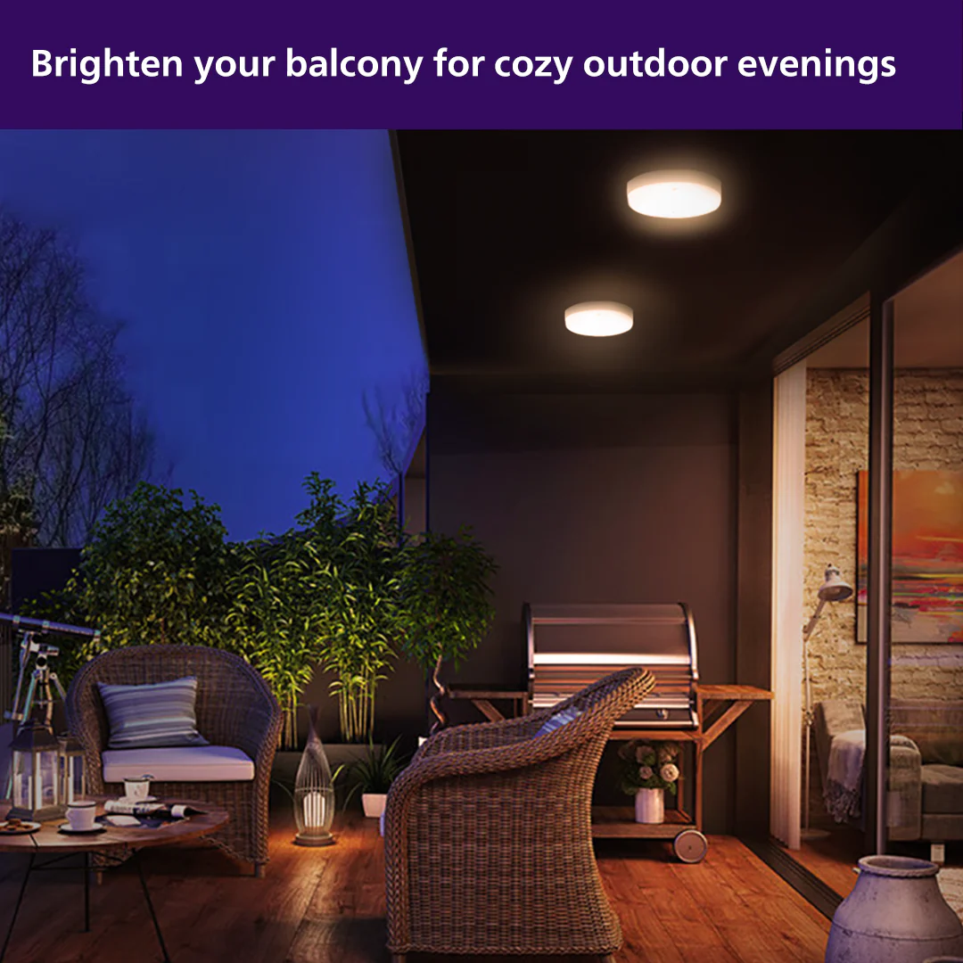 Philips Wiz Rimless Smart Wi-Fi Surface Downlighter (Wiz Connected)