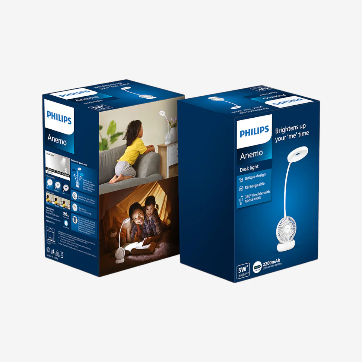 Philips Anemo Desk light with fan
