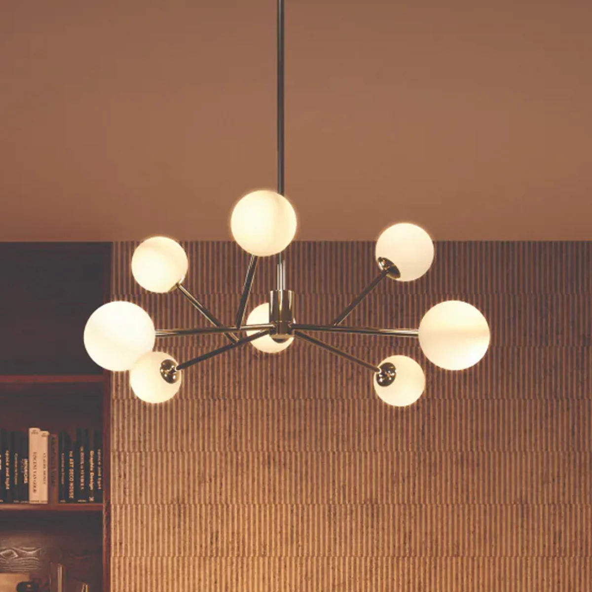 Philips Divine 8 head chandelier (French Gold)