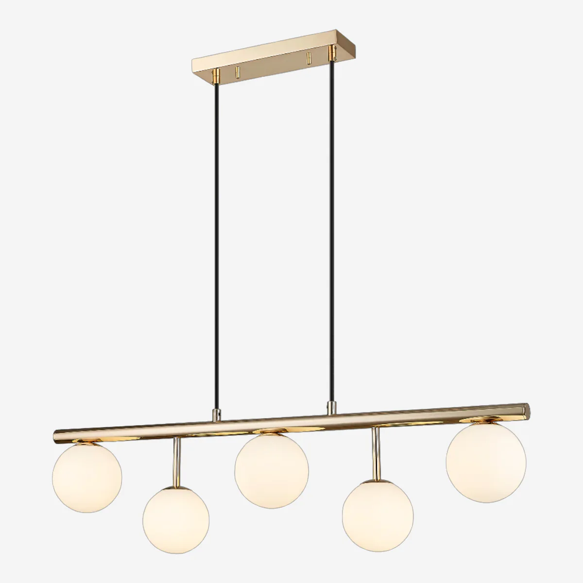 Philips Stellar 5 head Chandelier (French Gold)