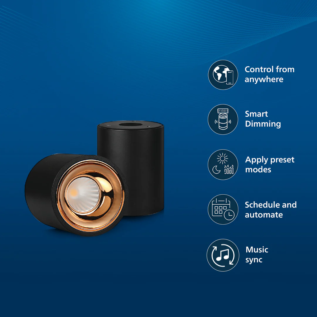 Philips Smart Wi-Fi Surface COB Spot light (Wiz Connected)