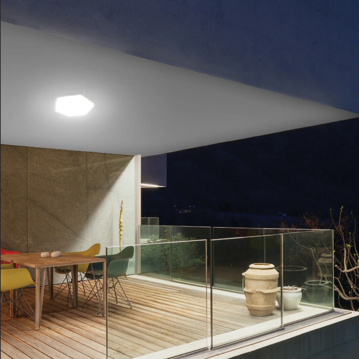 Philips Hexa Rimless LED Surface light