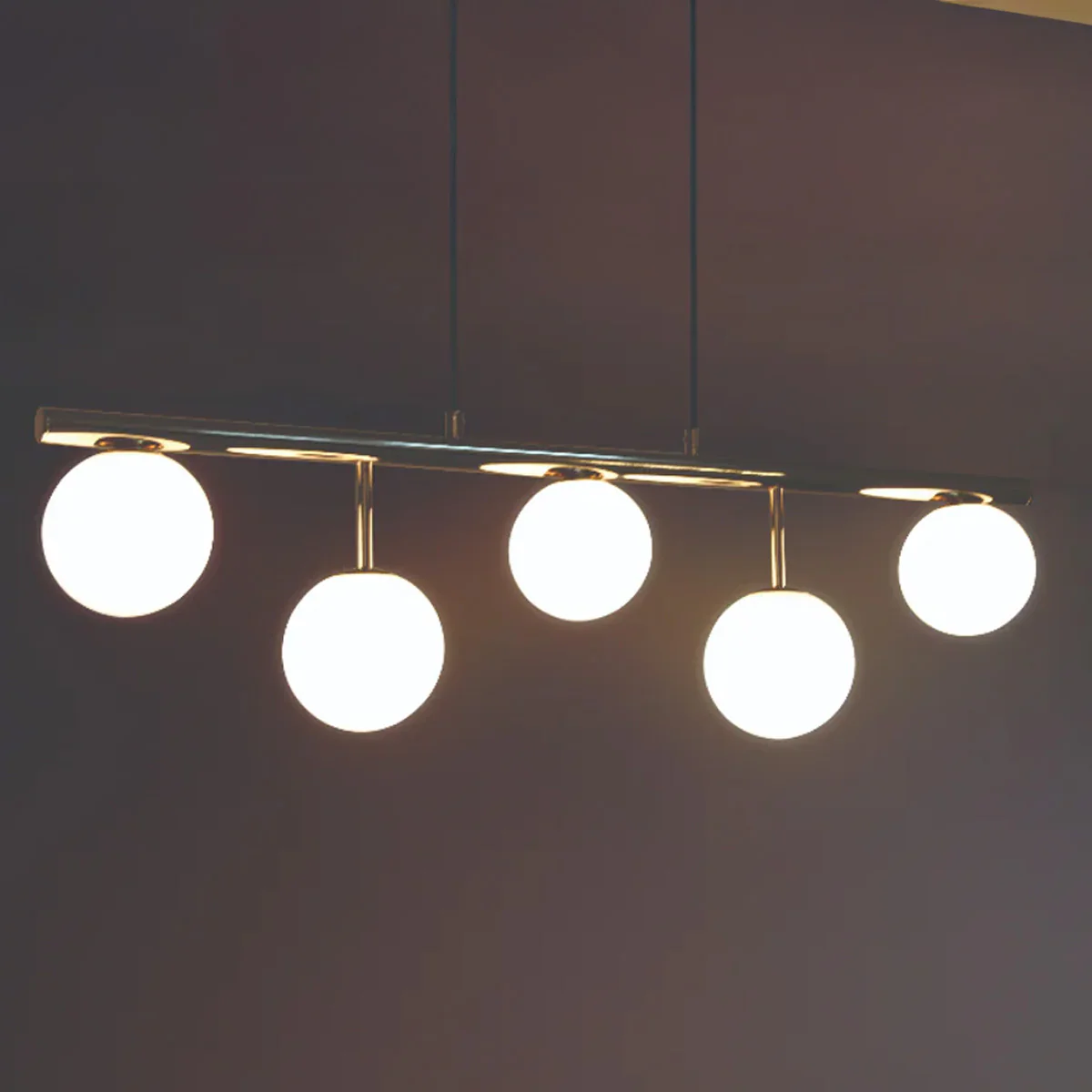 Philips Stellar 5 head Chandelier (French Gold)