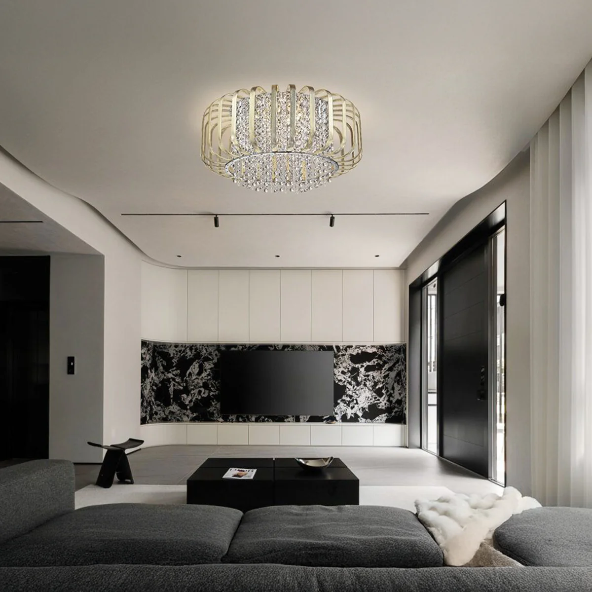 Philips Cage Ceiling Chandelier