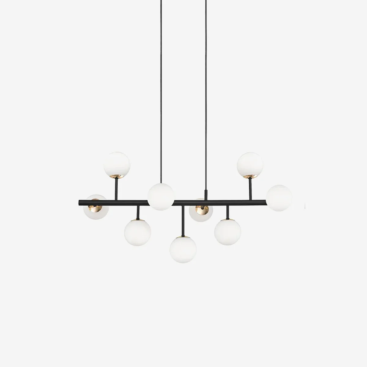Philips Stellar 9 head chandelier (Matte Black)
