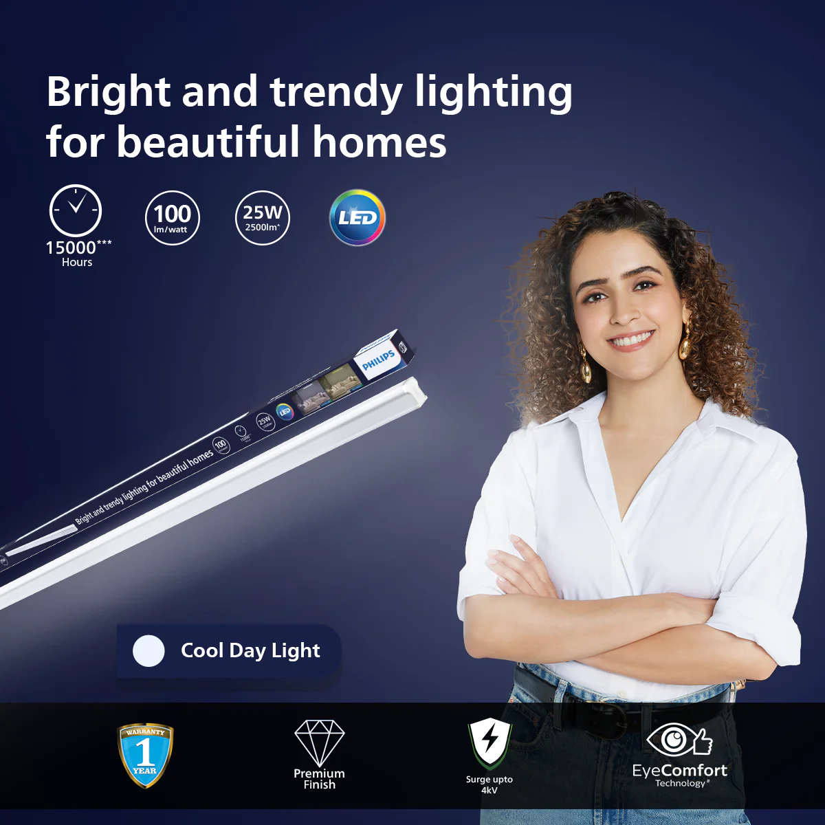 Philips Deco Bright LED Tube light