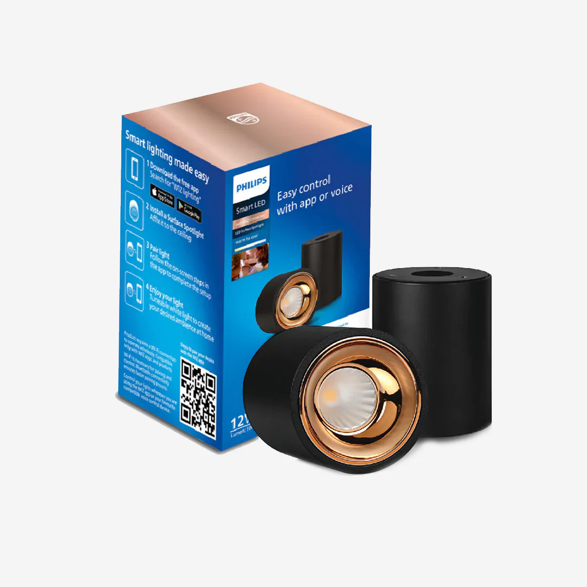 Philips Smart Wi-Fi Surface COB Spot light (Wiz Connected)