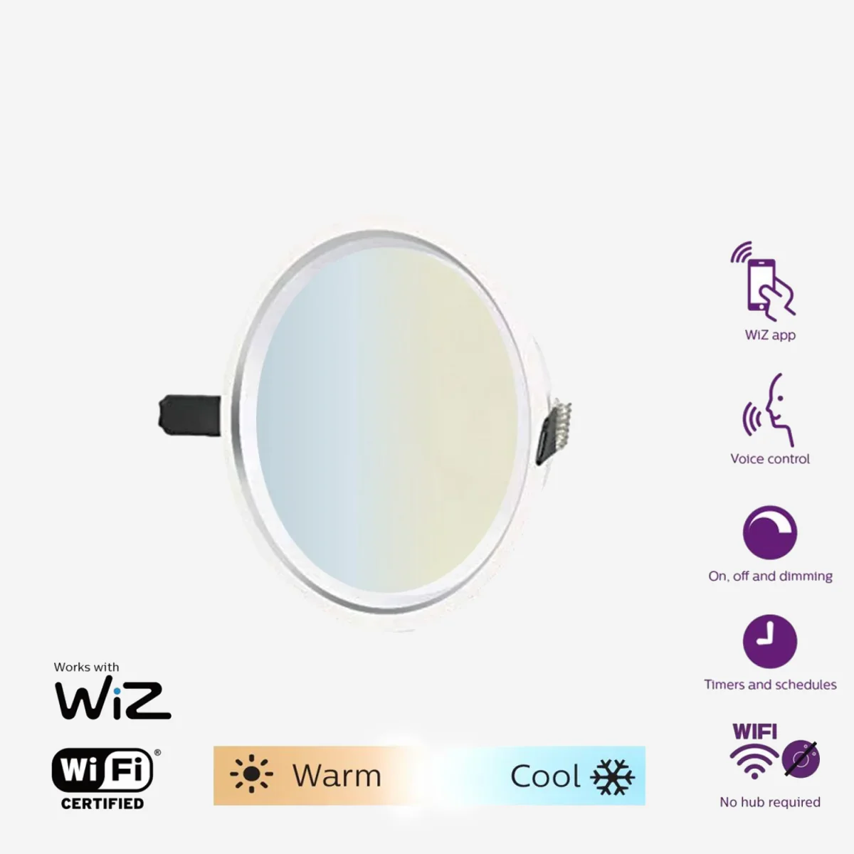 Philips Smart WiFi Aura LED Downlight (Wiz Connected)