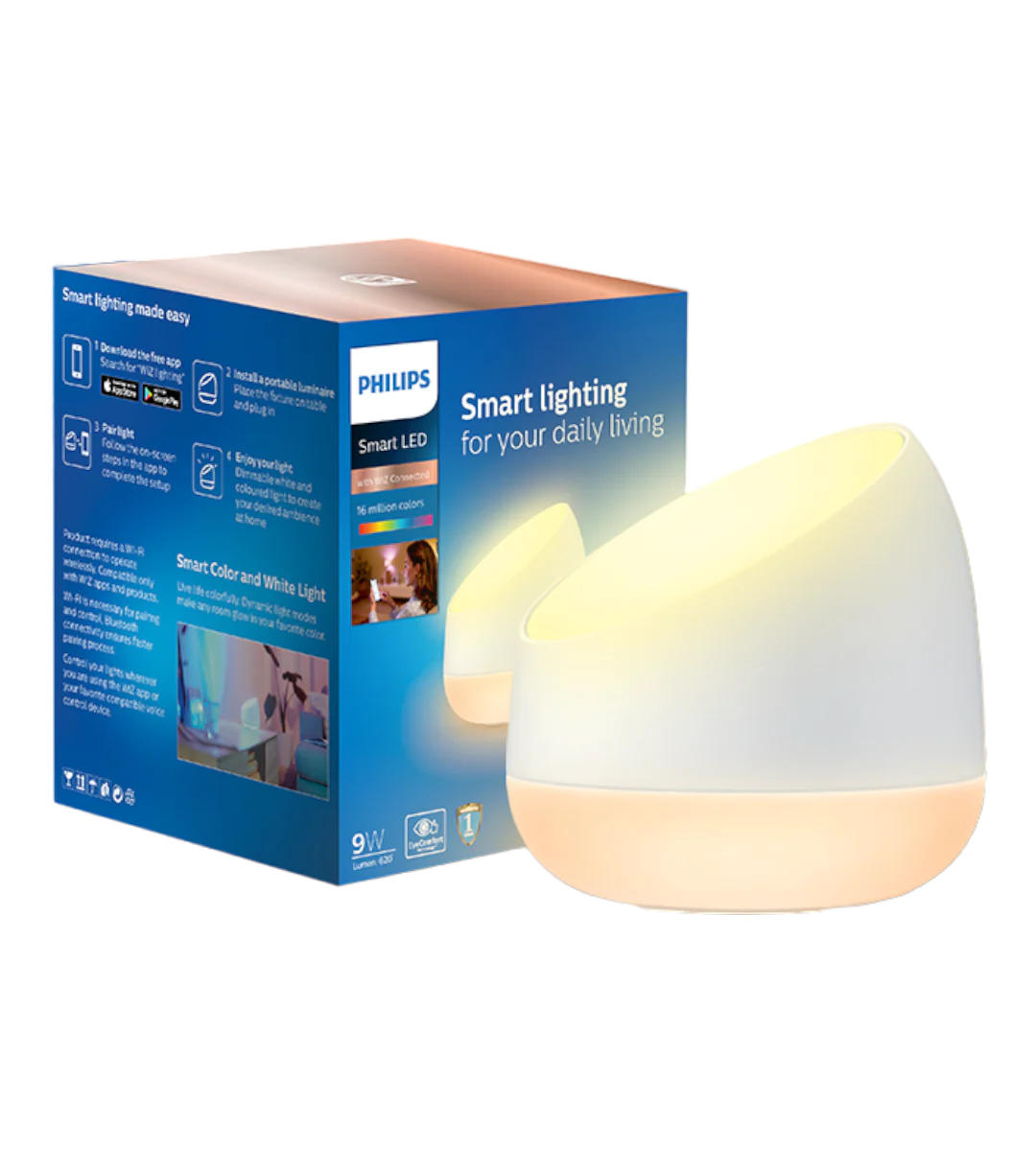 Philips Smart WiFi Squire table lamp (Wiz Connected)