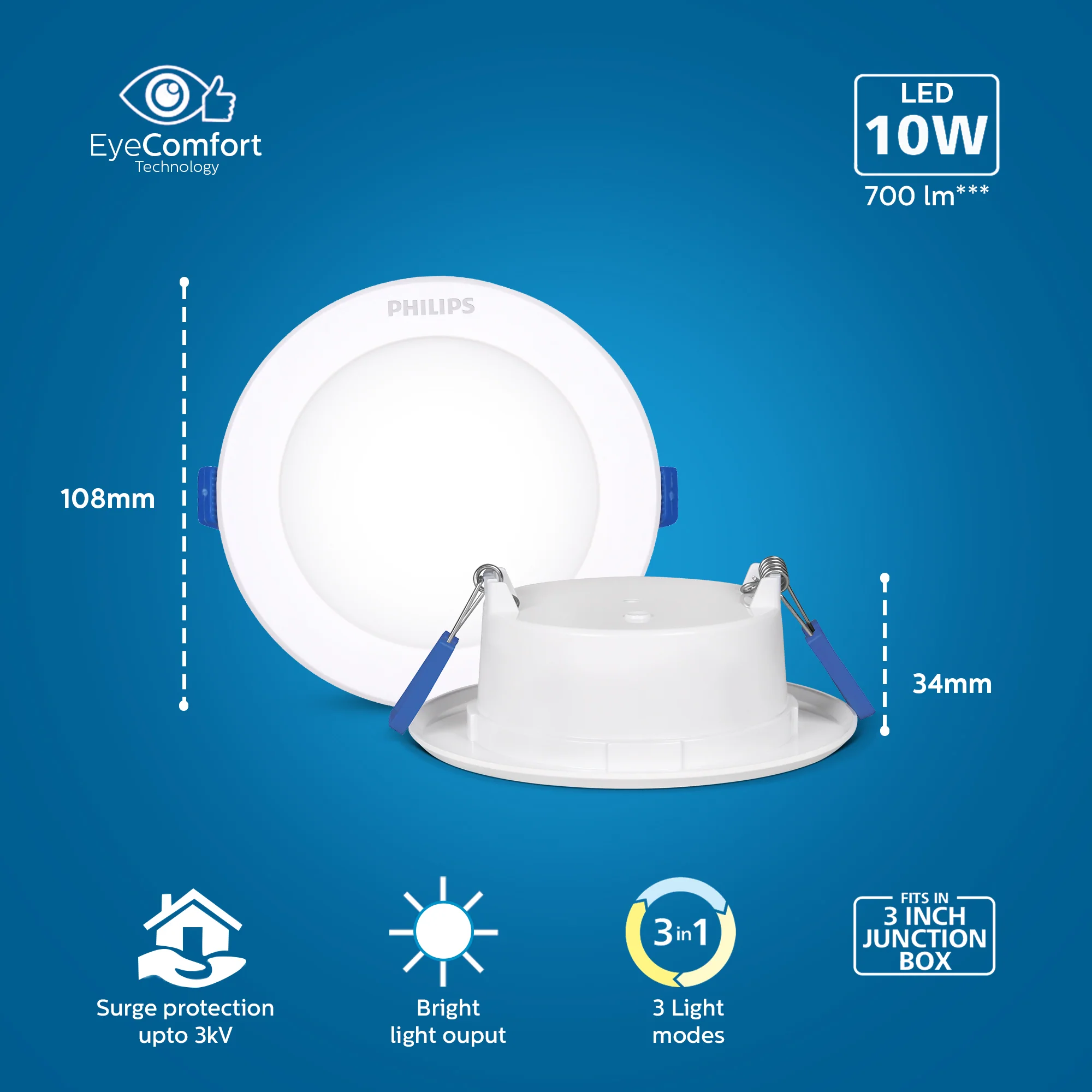 Philips Starfit 3in1 JB Downlighter