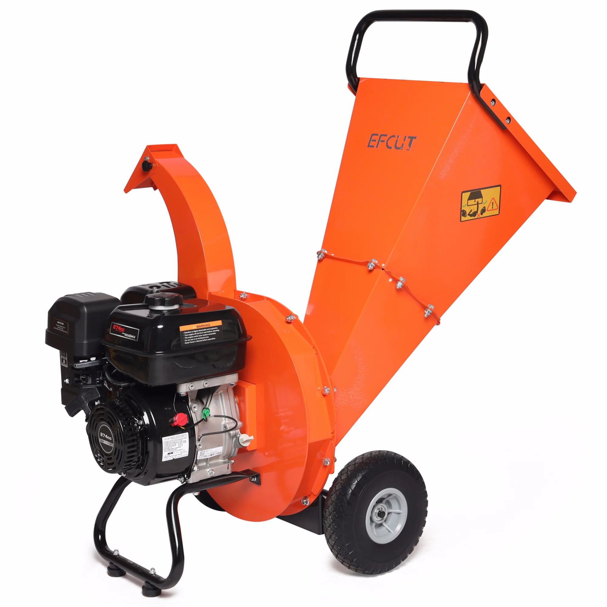 2025 Trituradora de Madera EFCUT C40 – Capacidad de 10 cm – Motor 9HP 274cc – Astilladora Térmica de Alto Rendimiento