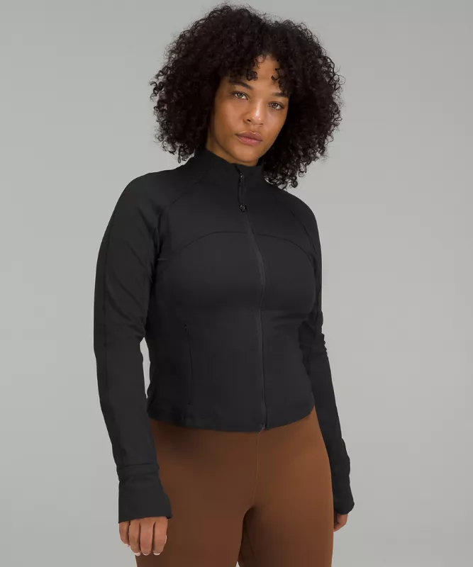 Define Cropped Jacket Ribbed Nulu - Lulualo