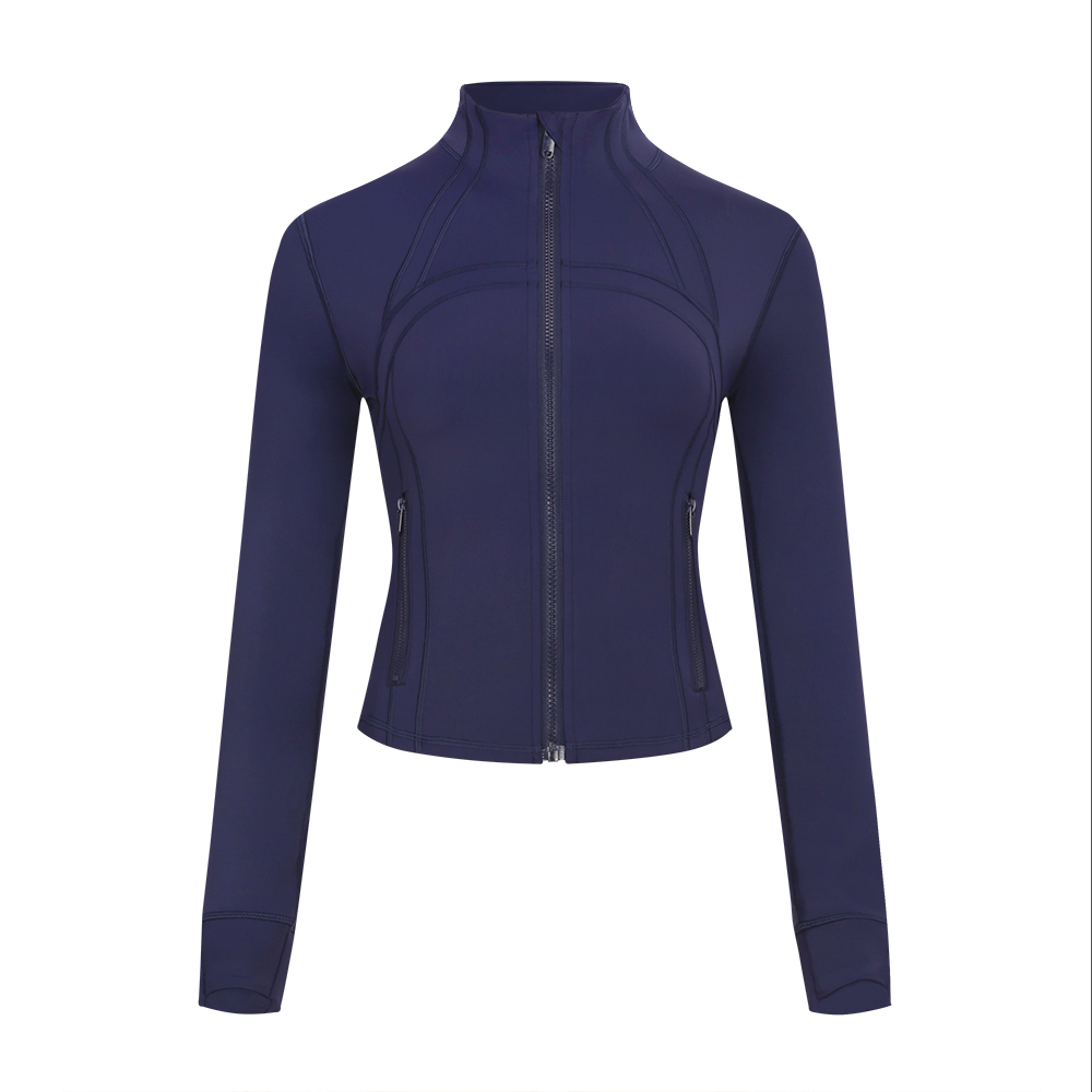 Define Cropped Jacket Ribbed Nulu - Lulualo