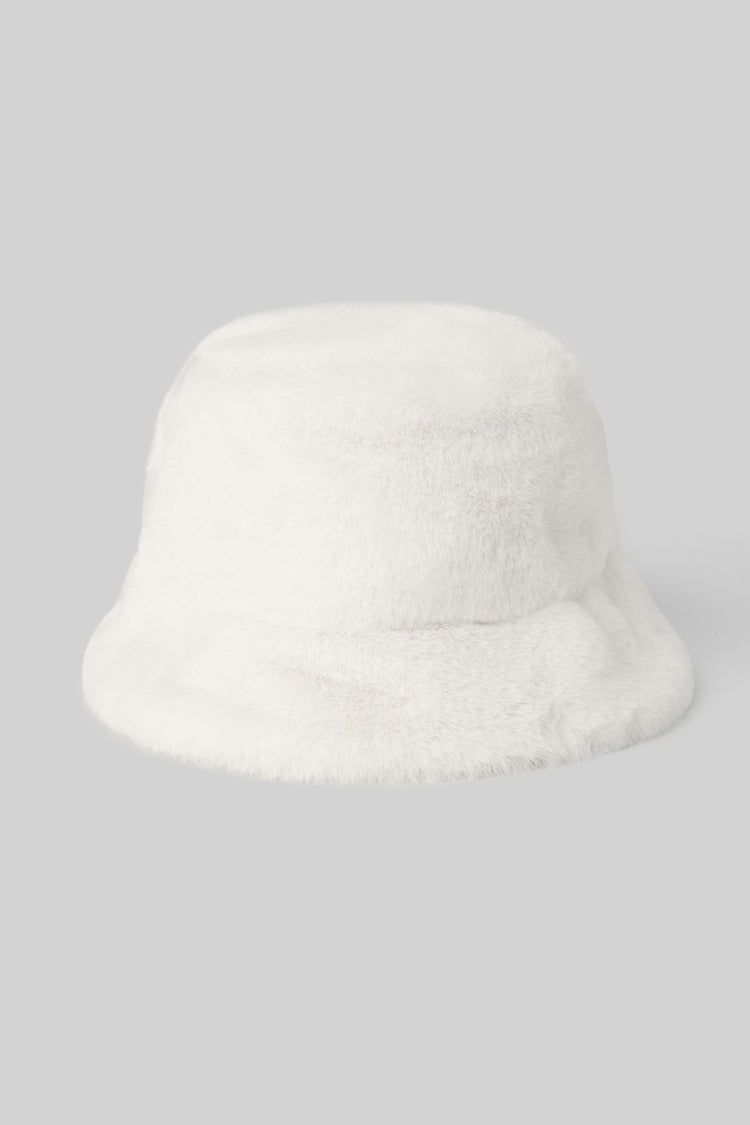 Faux Fur Bucket Hat - Lulualo