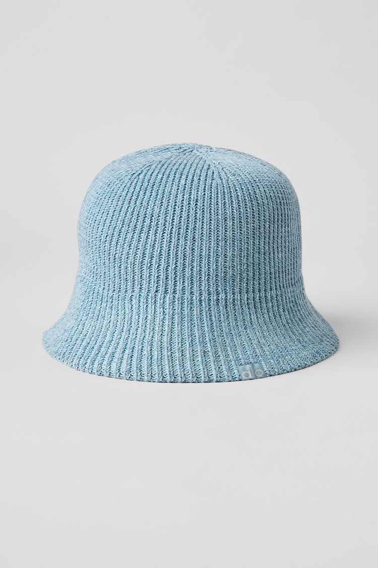 Denim Knit Cloche - Lulualo