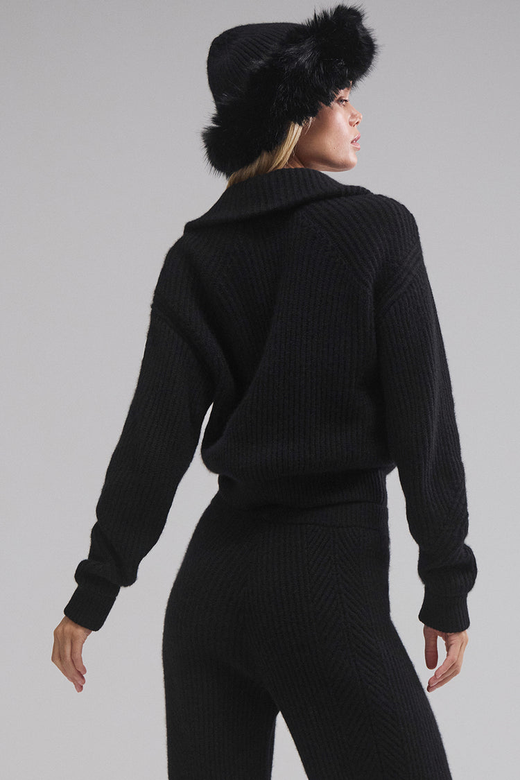 Courchevel Cashmere Faux Fur Beanie - Lulualo