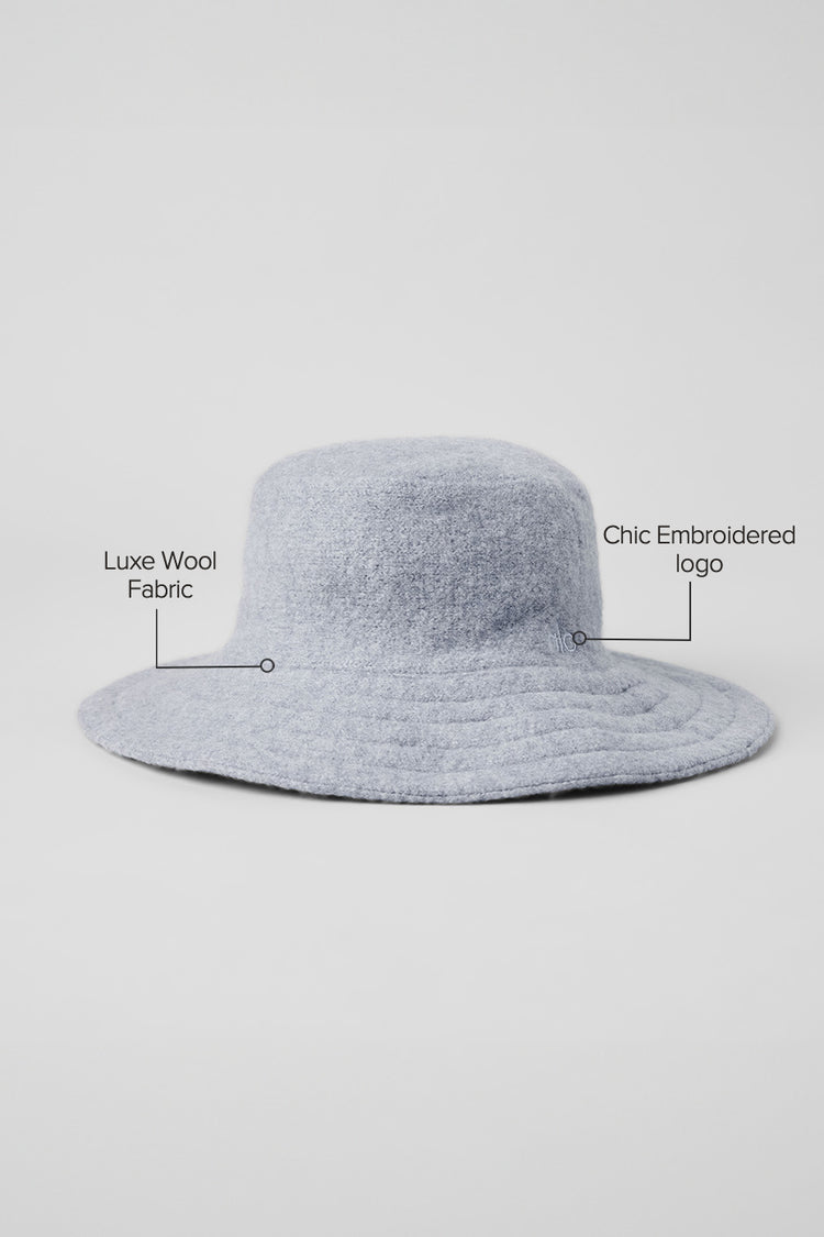 Merino Wool Bucket Hat - Lulualo