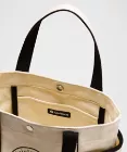 Daily Multi-Pocket Mini Canvas Tote Bag 6.5L - Lulualo